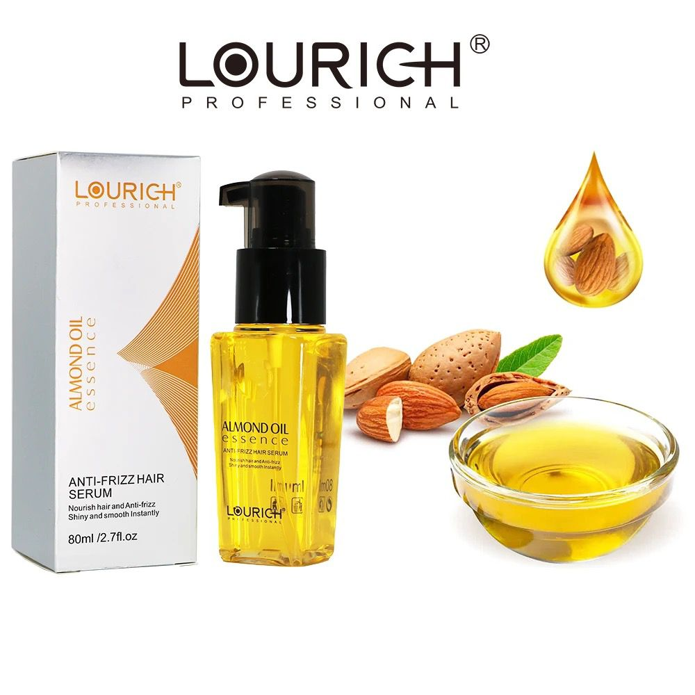 سيروم لوريش بروفيشنال يعيد حيوية الشعر والمصنوع من خلاصة زيت اللوز - 80 مل